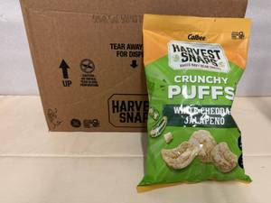 6x 4.2oz Crunch Puffs-White Cheddar Jalapeno