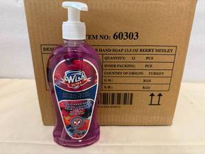12x 13.5oz Wish Ultra Hand Soap-Berry Medley