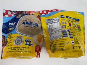 DD. 2x 6ct The Original Arepa(White Corn Flatbread)-Pre-Cooked