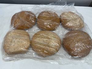 DD. 6x Sliced Italian Muffuletta Bread