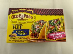 5xct 10 Old El Paso Stand & Stuff Taco Dinner Kit
