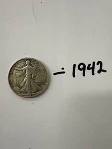 1942 Walking Liberty Half Dollar
