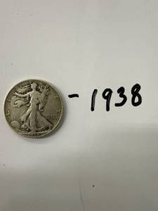 1938 Walking Liberty Half Dollar