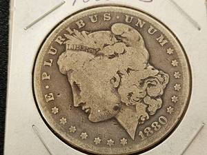 1880-S Morgan Silver Dollar Coin
