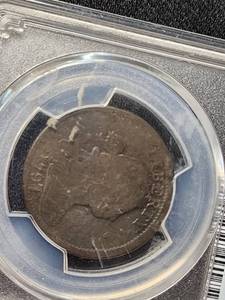 1798 S-138 Rev of 97, Stems Draped Bust Large Cent in PCGS G06