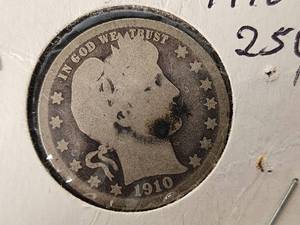 1910 Barber Quarter