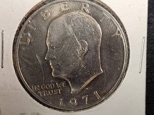 1971 Eisenhower Dollar Coin