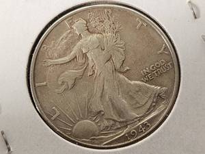 1943 Walking Liberty Half Dollar