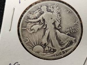 1943 Walking Liberty Half Dollar Coin