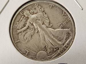 1944 S Walking Liberty Half Dollar Coin