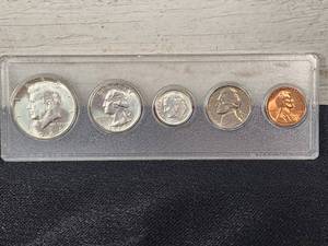 1964 U.S. Coin Set in Display Case