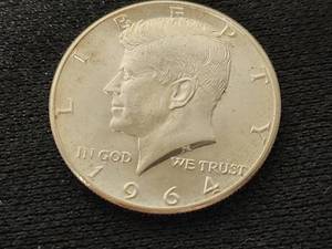 1964 Kennedy Half Dollar Coin