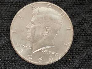 1964 Kennedy Half Dollar Coin