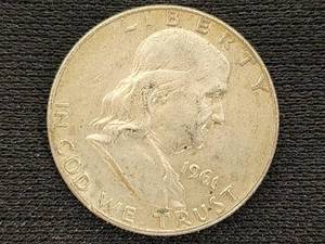 1961 Franklin Half Dollar Coin