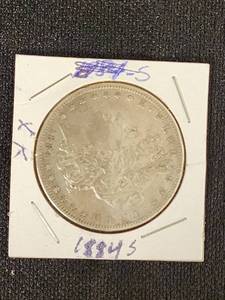 1884-S Morgan Silver Dollar Coin