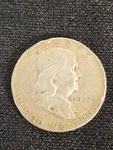 1952 Franklin Half Dollar Coin