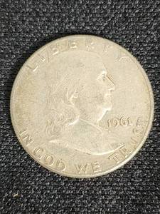 1961 Franklin Half Dollar