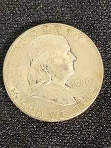 1960 Franklin Half Dollar Coin