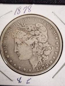 1878 Morgan Silver Dollar