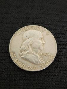 1963 Franklin Half Dollar Coin