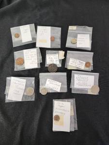Collection of Foreign Coins from Various Countries and Eras