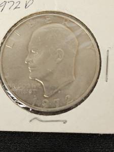 1972 Eisenhower Dollar Coin