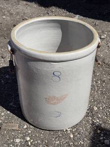 Red Wing 8 Gallon Stoneware Crock with Handles