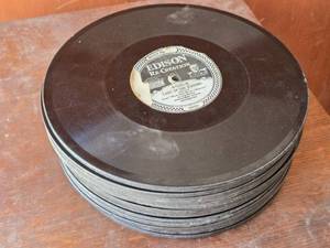 Edison Records Phonograph Discs