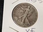 1943 S Walking Liberty Half Dollar Coin