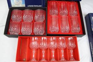Cristal dArques Longchamp Crystal Glassware Set - 17 Pieces (3 Sizes 323617.5 cl)