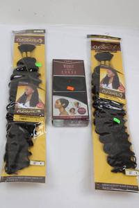 Cleopatra 22 Inch French Deep Wave Bulk Remy Hair Color 4 - 2 Bundles & Velvet Edges