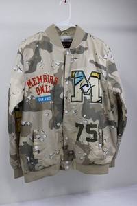 Members Only x Nickelodeon Camouflage Bomber Jacket - Size M