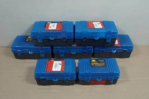 7 Damaged Plano Rifle Ammo Boxes