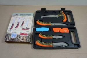 Mossy Oak 8-Piece Cleaning Knife Set