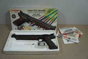 Vintage 22 Caliber Crossman Pistol with Box