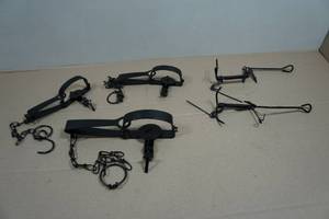 Vintage Steel Traps