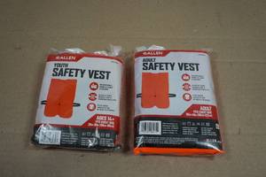 2 Allen Safety Vests - Youth & Adult