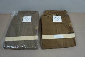 2 Boundary Waters Long Sleeve autton Up Shirts - Large