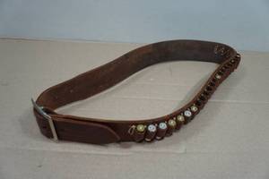 Hunter Leather Ammo Belt - Medium