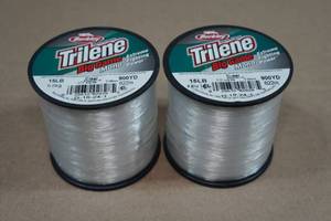 2 Berkley Trilene Big Game Mono 15lb Fishing Line
