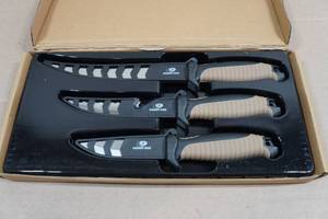 Mossy Oak 3-Piece Hunting Knife Set