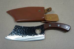 Viking Knife Co Hammered Carbon Steel Cleaver