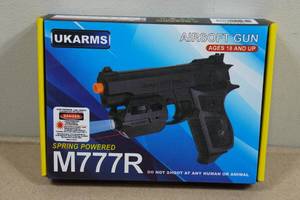UKArms M777R Spring Powered Airsoft Gun with Laser