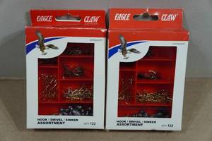 2 Eagle Claw HookSwivelSinker Assortment