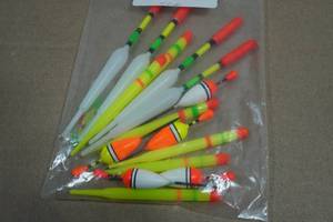 15-Piece Glow in the Dark Fishing Floats