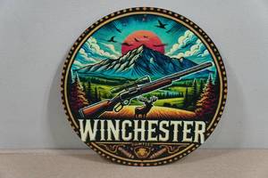 Novelty Metal Sign - WInchester
