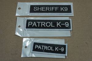 Boss Dog Tactical Harness Velcro Plates