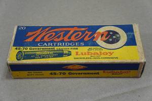 20 Western .45-70 Govt 405 Gr SP Ammo