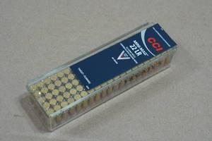 100 CCI Mini-Mag .22 LR 40 Gr Copper Plated RN Ammo