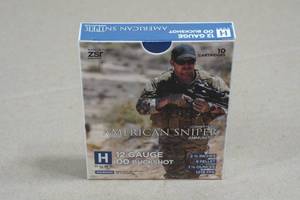 10 ZSR Hunt American Sniper 12 Gauge 2-34 00 Buckshot Shotshells